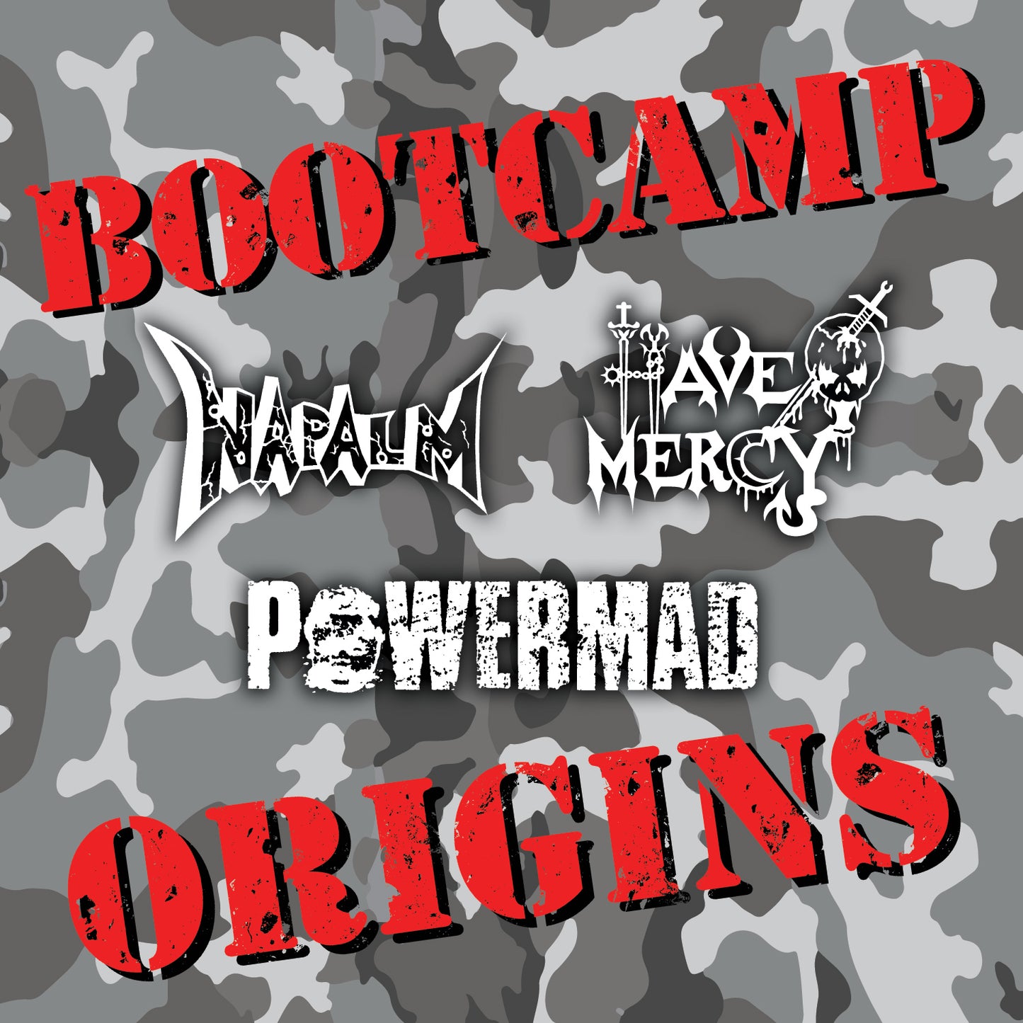 Divebomb Records "Bootcamp Origins (Have Mercy/Napalm/Powermad)" CD
